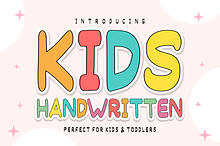 Kids Handwritten - Display Font