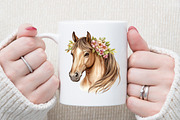 Horse Clipart, Horse Illustration Se, an Illustration by Sublimation Artist (Thumbnail 5 of 6)