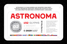 Astronoma Typeface