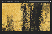 Gold Grunge Overlays, a Texture Graphic by Freezerondigital (Thumbnail 11 of 11)