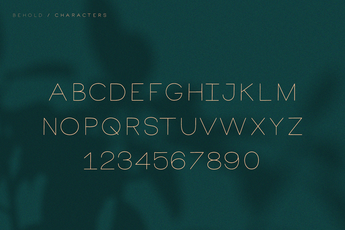 Behold | Elegant Sans Serif preview 8