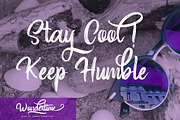Wondertime - Handwriting Script Font, a Script Font by FHFont (Thumbnail 5 of 7)
