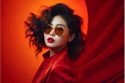 Fashion model posing with sunglasses, a Beauty & Fashion Photo by Ylivdesign