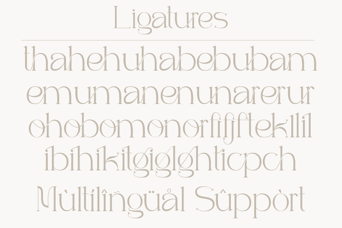 Hagiena, a Font by Muksal Creative (Photo 8 of 8)