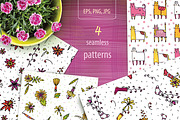 Cats in Socks & Wonder Flowers, an Object Graphic by Zooza Art (Thumbnail 5 of 10)