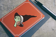 Halloween Illustrations Set, an Illustration by Inkwell Supply Co (Thumbnail 8 of 14)
