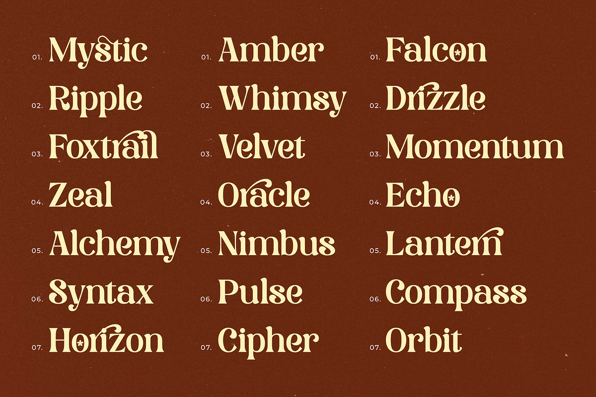 Corselust Modern Retro Serif, a Serif Font by timelesstype.co (Photo 13 of 20)