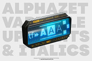 Alphazet Font-Family, a Sans Serif Font by Type Forward (Thumbnail 6 of 8)