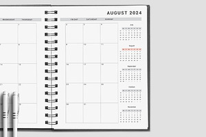 Ultimate Monthly Planner 2024-25