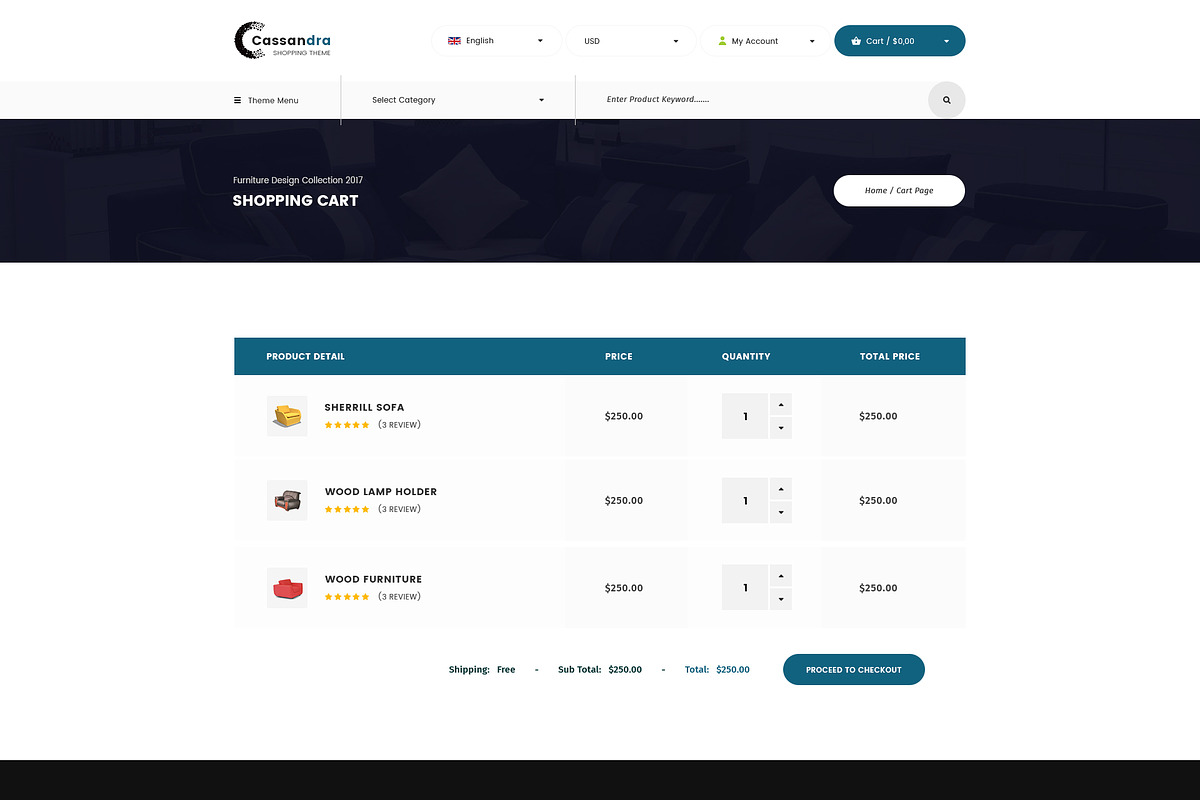Cassandra - Furniture - Muse Theme, a Websites & App Template by DigitalCenturySF (Photo 9 of 11)
