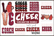 Cheer Sublimation Bundle, a Graphic by OK Design (Thumbnail 1 of 9)