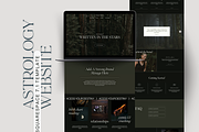 Astrology Website Mystic Template, a Squarespace Template by Story Native (Thumbnail 1 of 10)