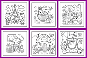 Foodie Cuties Bold Easy Coloring, a Food Illustration by Design Station (Thumbnail 4 of 4)