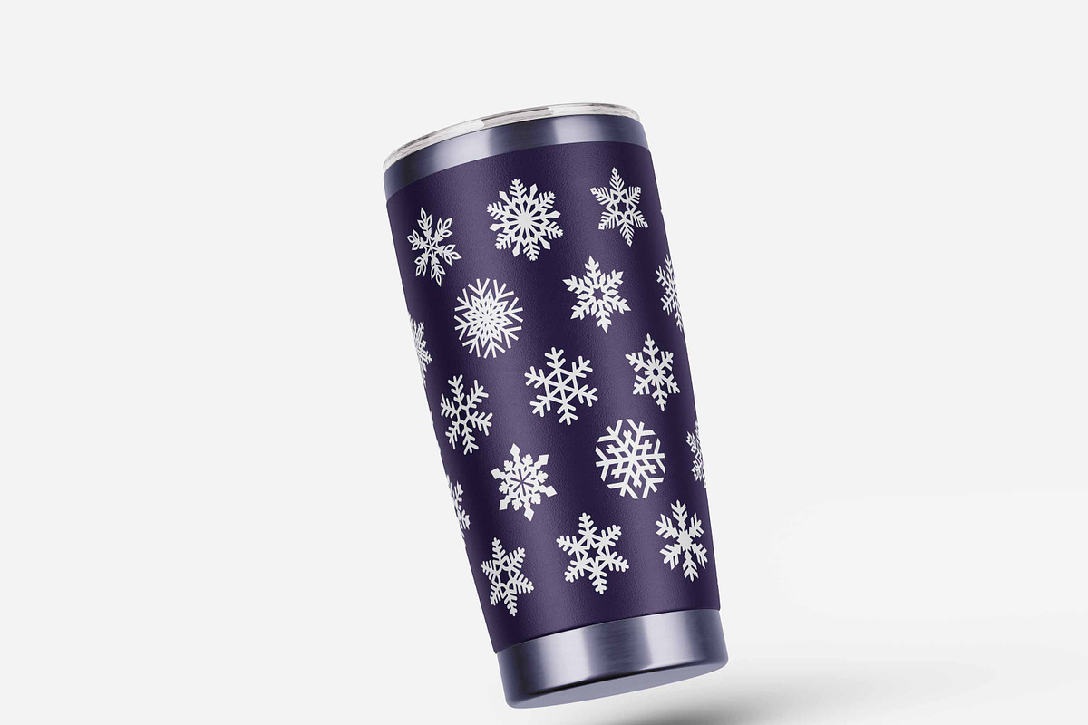Snowflake SVG Bundle Ornaments Vol 2, an Object Graphic by Seaquint (Photo 8 of 8)