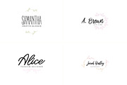 20 Minimal and Elegant Logos | -50%, a Branding & Logo Template by VP Fonts (Thumbnail 4 of 8)