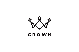 Crown Logo Template