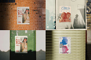 Street Poster Mockup, an Advertising Mockup by Tahtagraphic (Thumbnail 1 of 6)