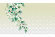 Floral Watercolor Clipart, a Decorative Illustration by BazziBa♥ (Thumbnail 3 of 12)