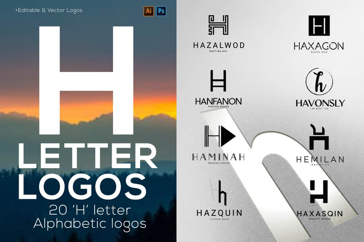 520 A to Z Logos Bundle, a Branding & Logo Template by AN Productions (Photo 19 of 58)
