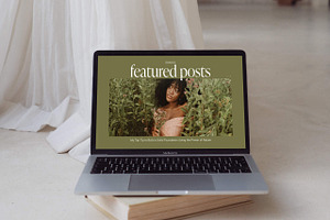 Rooted Squarespace Website Template