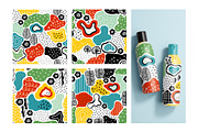FLOWER MEADOW | patterns pack, a Pattern Graphic by Nastya Tkachova (Thumbnail 3 of 7)