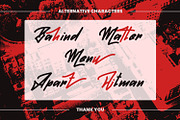 Kaliger Envot Signature Script Font, a Font by Maulana Creative (Thumbnail 5 of 7)