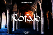 Rofak, a Symbol Font by Nathatype (Thumbnail 1 of 11)