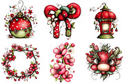Chinese New Year Clipart, an Illustration by Craft Nest (Thumbnail 6 of 8)