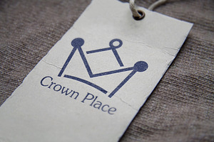 Crown Place Logo Template