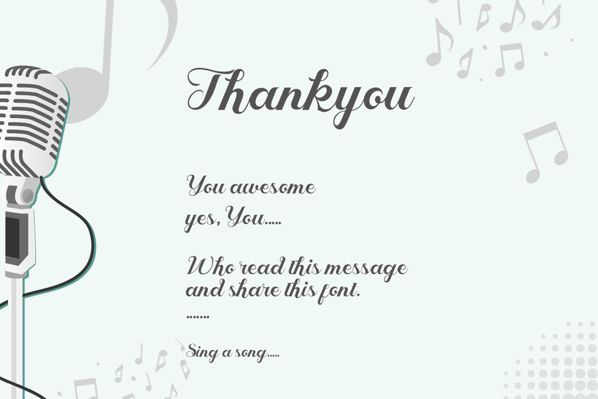 Geruthu Font preview 5