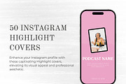 Instagram Story Highlight Icons, a Social Media Template by VeliusCreativeStudio (Thumbnail 2 of 5)
