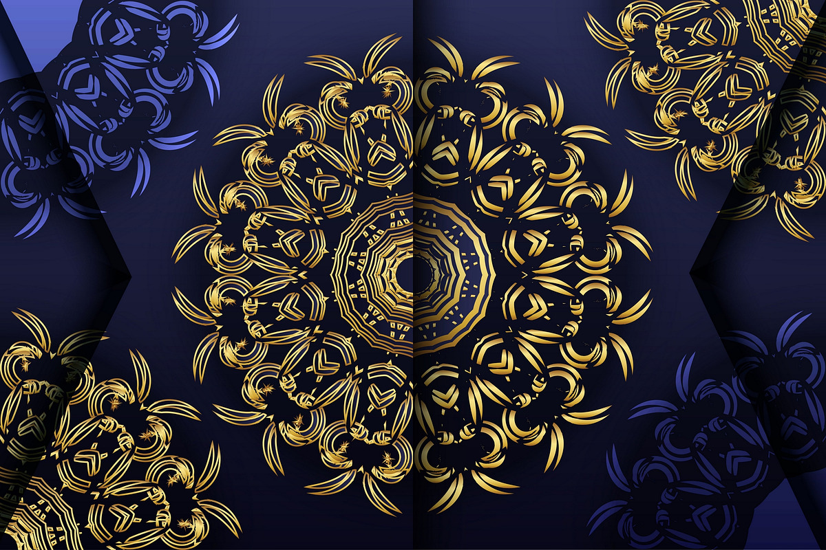 Mandala Luxury Ethnic Vector Bundle, a Background Graphic by NJ Himel (Photo 32 of 93)