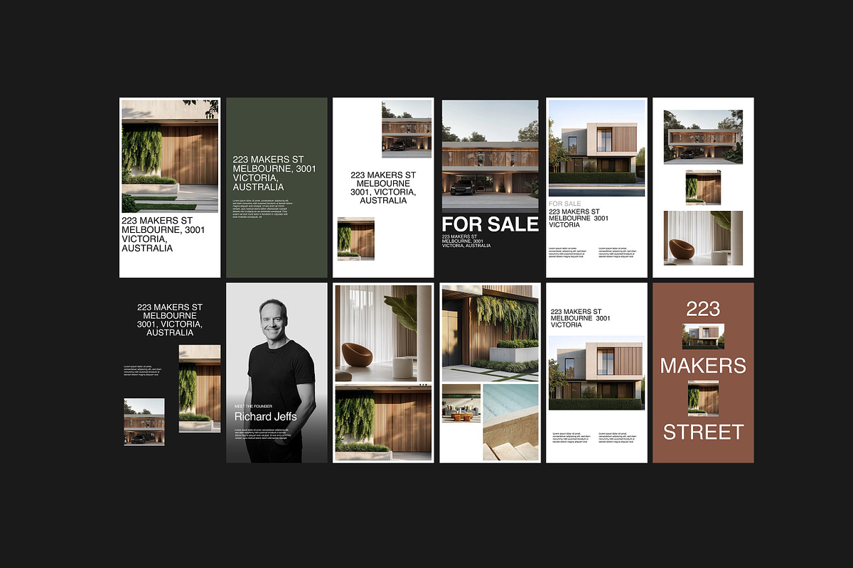 Real Estate Social Media Template, a Branding & Logo Template by Ascend Studio (Photo 3 of 5)