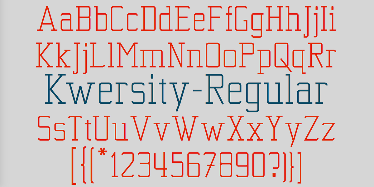 Kwersity, a Slab Serif Font by Ingrimayne Type (Photo 6 of 8)