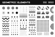 200 Geometric Shapes Vector Design, a Pattern Graphic by craftlove (Thumbnail 5 of 9)