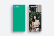 WhatsApp Template PSD Mockup, a Social Media Template by Dilshod Sobirov (Thumbnail 8 of 10)