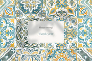Azulejos watercolor tiles & Patterns, a Pattern Graphic by Jenny Quince (Thumbnail 12 of 12)