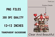 Whimsical Valentines Day Clipart Bu, an Illustration by SVGArt (Thumbnail 8 of 8)