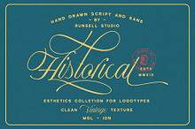 Historical - Handdrawn Font