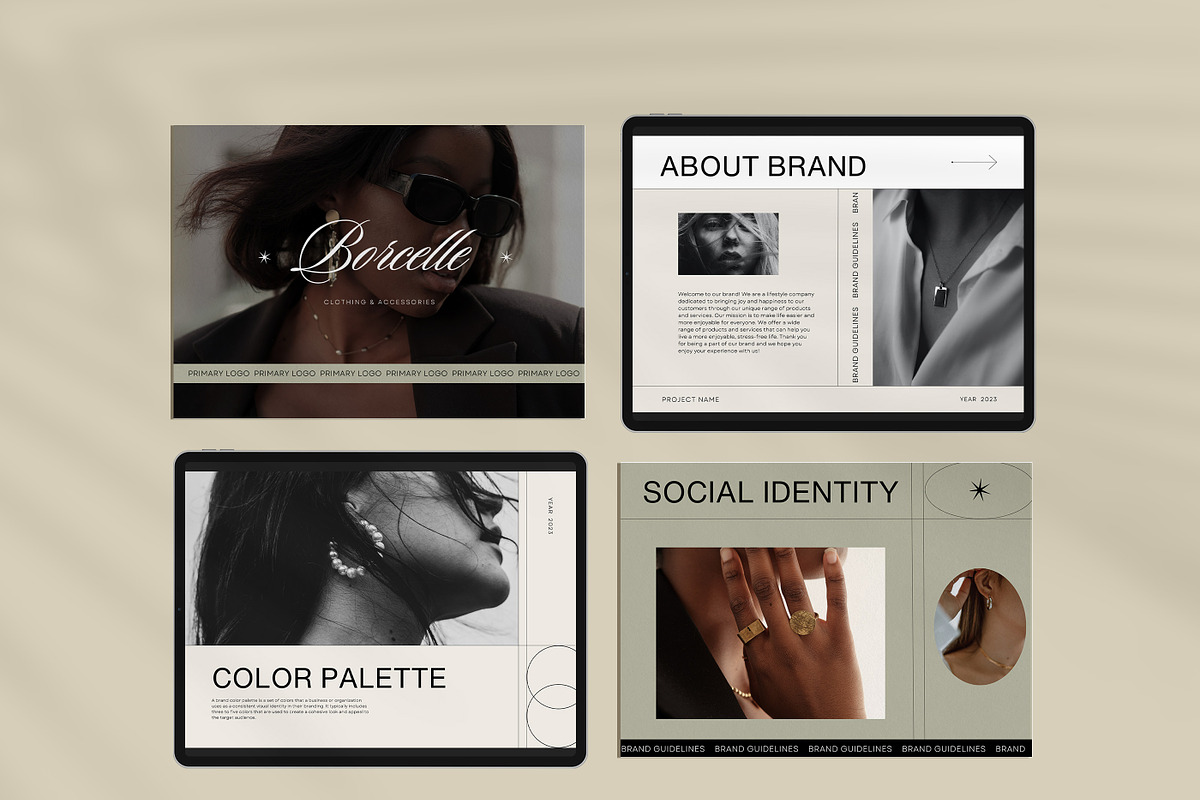 ATLANTA Brand Guidelines Template, a Branding & Logo Template by Amaré Creative (Photo 8 of 10)