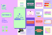 RETRICA Instagram Graphics & Systems, a Social Media Template by Luna Studio (Thumbnail 1 of 8)