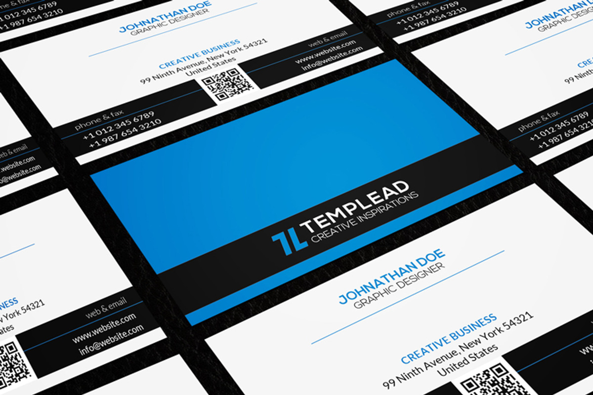 Corporate Business Card CM082, a Business Card Template by annozio (Photo 4 of 4)