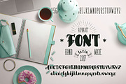 60% discount 2 Fonts August 10, a Script Font by zao4nik (Thumbnail 3 of 10)