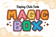 Magic Box - Kids Font Types, a Font by KiddoGlyphs Studio (Thumbnail 1 of 3)