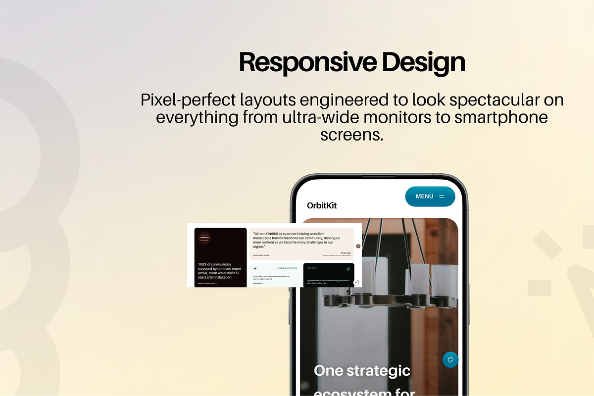 OrbitKit–Tanstack Multi-Template Kit, a Landing Page Template by Obare27 (Photo 3 of 4)