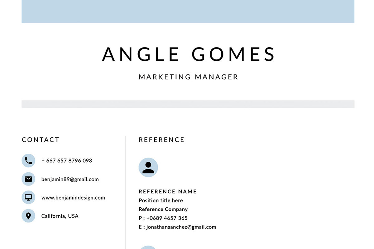 Resume Template 4 Page | Angle, a Resume Template by Symie Design (Photo 7 of 7)