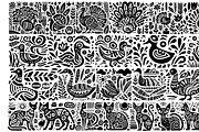 Vintage Animals and Pets Folk Art, a Decorative Illustration by devastd (Thumbnail 12 of 29)