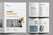 Annual Report Layout, a Brochure Template by ContestDesign (Thumbnail 1 of 3)