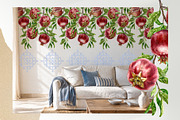 Pomegranates Watercolor collection, a Food Illustration by Farida Bik (Thumbnail 13 of 15)