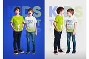 Kids Boy T-Shirt PSD Mockups Vol3, a Shirt Mockup by Hi, Mock-Up! (Thumbnail 10 of 12)